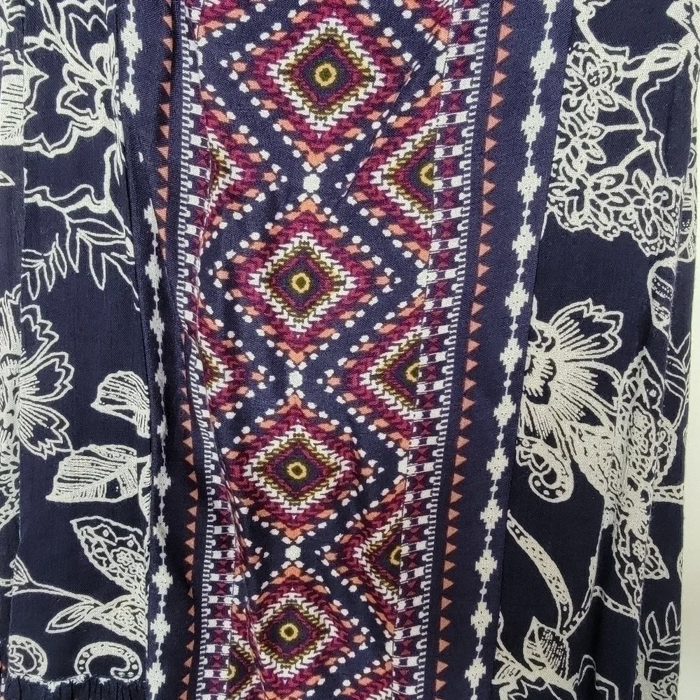 Band Of Gypsies Bohemian Ruffled Top - Picture 3 of 11